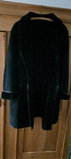Prachtige zwartlederen damesjas volledig gevoerd met bont, Kleding | Dames, Ophalen of Verzenden, Zo goed als nieuw, Maat 42/44 (L)
