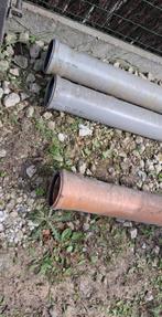 2x PVC Riolering buis met manchet Grijs Ø 125 mm 3m en 1x or, Doe-het-zelf en Bouw, Ophalen, PVC, Zo goed als nieuw, 2 tot 4 meter
