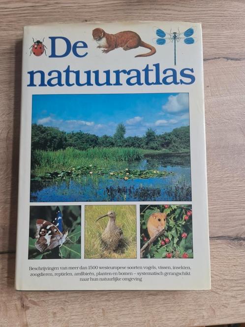 Boek : de natuuratlas / Han Honders, Livres, Nature, Comme neuf, Oiseaux, Enlèvement ou Envoi