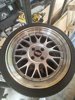 4x BBS replica velgen, 17 inch, inclusief banden, Auto-onderdelen, Ophalen, Gebruikt, Velg(en), 17 inch
