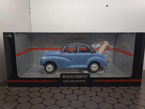 Morris Minor Minichamps 1/18, Hobby en Vrije tijd, Modelauto's | 1:18, Nieuw, Auto, MiniChamps, Ophalen of Verzenden