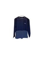 Giani Feroti damessweatshirt maat XL marineblauw en wit, Maat 46/48 (XL) of groter, Ophalen of Verzenden, Gedragen, Giani Feroti