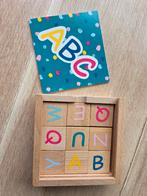 Houten letterblokjes, Kinderen en Baby's, Speelgoed | Educatief en Creatief, Ophalen of Verzenden, Nieuw
