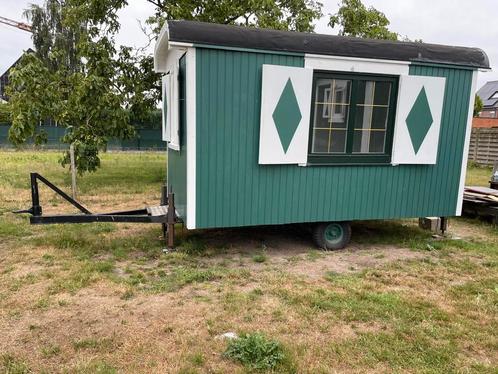 Pipowagen, schaftkeet, bouwkeet, Doe-het-zelf en Bouw, Bouwketen en Schaftketen, Gebruikt, Ophalen
