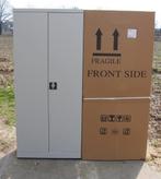 Nieuwe draaideurkast ijzeren metalen kast, hoog 180 cm, Ophalen, Nieuw, 50 tot 100 cm, Met slot
