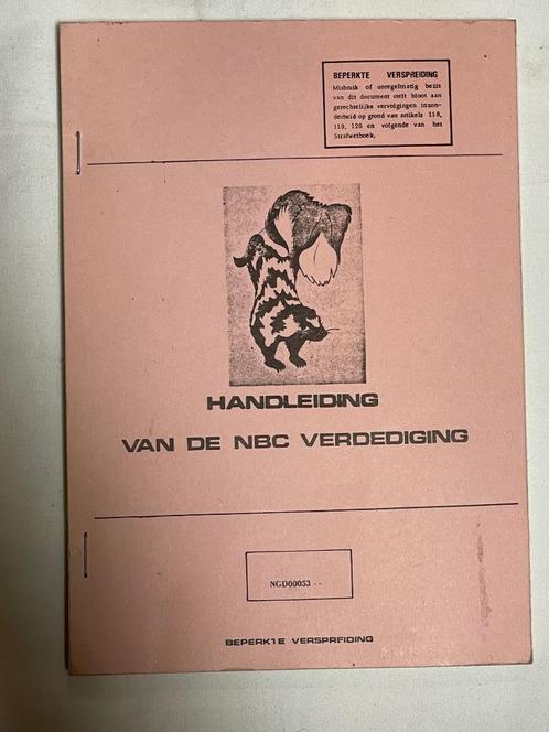 ABL - Militair reglement - NBC Verdediging + Kernwapens, Verzamelen, Militaria | Algemeen, Ophalen of Verzenden