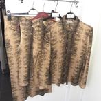 YOUR SIXTH SENSE 4-Stuks met print Maat: M Prijs set: € 7, Maat 38/40 (M), Bruin, Your sixth sense, Ophalen of Verzenden