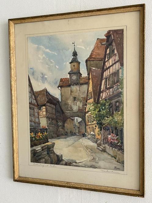Nicolas Markovitch; chromolithografie uit de jaren '50, Antiek en Kunst, Kunst | Litho's en Zeefdrukken, Verzenden