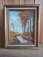 Schilderij met handtekening, Antiek en Kunst, Ophalen of Verzenden