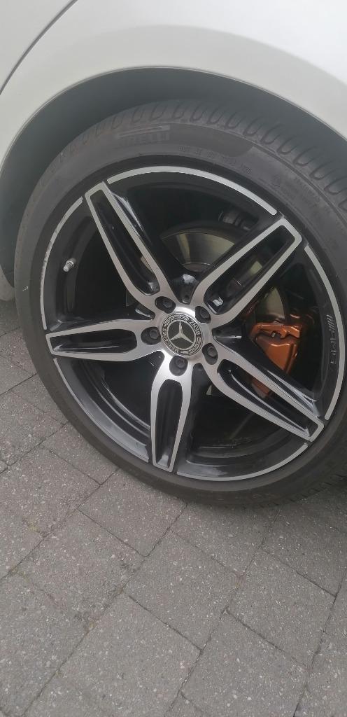 Mercedes Benz velgen, Auto-onderdelen, Banden en Velgen, Banden en Velgen, Winterbanden, 19 inch, 245 mm, Personenwagen, Gebruikt
