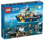 Lego 60095 Diepzee Onderzoeksschip, Ophalen of Verzenden, Zo goed als nieuw, Complete set, Lego