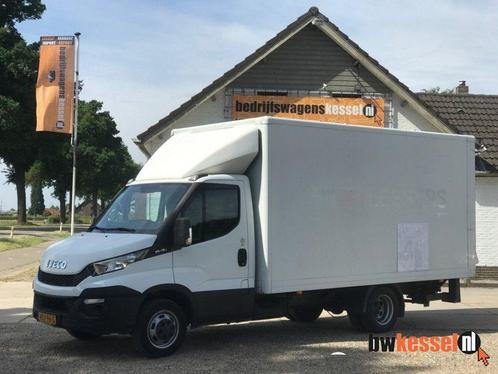 Iveco Daily 35C13 2.3 HPi bakwagen laadklep Koffer LBW AC, Auto's, Bestelwagens en Lichte vracht, Bedrijf, ABS, Airconditioning