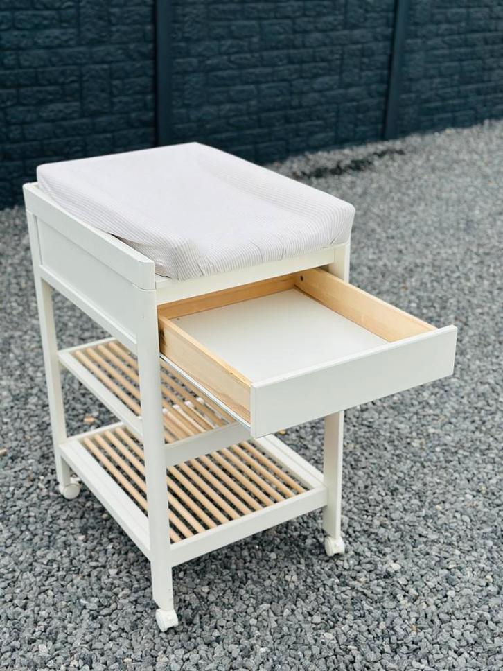 Meuble table à langer, Kinderen en Baby's, Kinderkamer | Overige Meubels, Gebruikt, Tafel, Ophalen