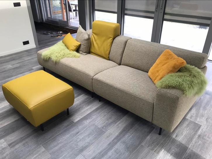 Sièges Montel, Maison & Meubles, Canapés | Sofas & Chaises Longues, Comme neuf, Trois personnes, 250 à 300 cm, 75 à 100 cm, Synthétique