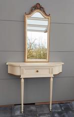 Console vintage avec miroir, Classik, Comme neuf, Enlèvement, 50 à 100 cm
