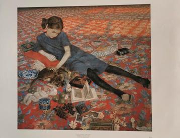 Poster Fille sur le tapis rouge, Enlèvement ou Envoi