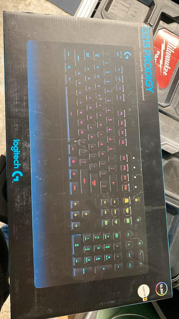 Logitech G G, Computers en Software, Toetsenborden, Nieuw, Azerty, Bedraad, Ophalen