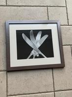 3 kadertjes wanddecoratie voor de keuken, Ophalen, Zo goed als nieuw