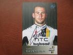 wielerkaart 2011 team htc mark cavendish signe, Verzenden, Zo goed als nieuw