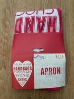 Roze Keukenschort Apron K.I.S.S. – Nieuw!, Huis en Inrichting, Ophalen of Verzenden, Nieuw, Roze, Schort