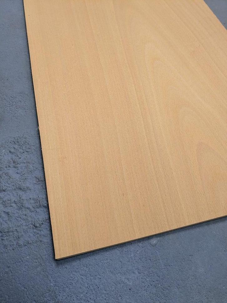 Beuken fineer | 2,4 mm | 48x33 cm, Hobby en Vrije tijd, Knutselen, Nieuw, Materiaal, Verzenden