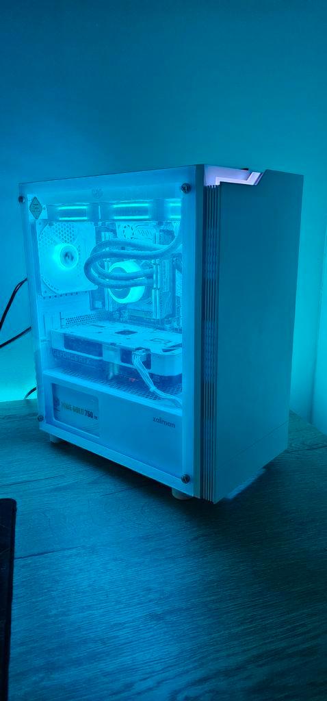 Gaming pc White build. RTX4070  64gb ram, Computers en Software, Desktop Pc's, Gaming, Ophalen