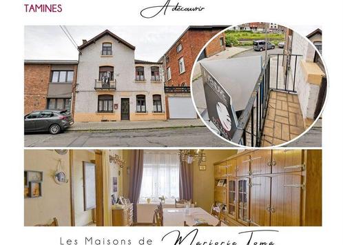 Maison à vendre à Tamines, 2 chambres, Immo, Huizen en Appartementen te koop, Vrijstaande woning