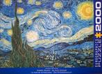 Van Gogh puzzel 2000 stukjes „De sterrennacht”, Ophalen, Meer dan 1500 stukjes, Nieuw, Legpuzzel