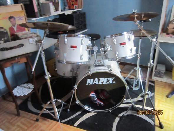 8delig drumstel - Mapex Linko, Musique & Instruments, Batteries & Percussions, Utilisé, Autres marques, Enlèvement
