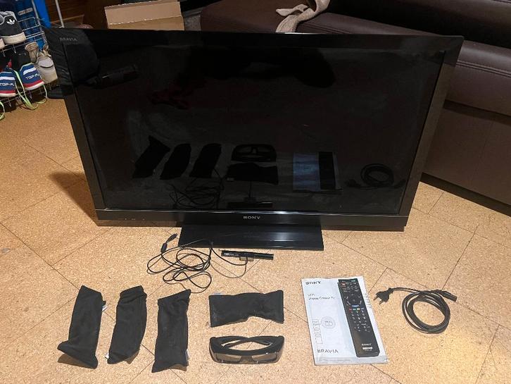 Télévision Tv Sony Bravia 40" KDL-40HX800 avec lunettes 3D, TV, Hi-fi & Vidéo, Télévisions, Utilisé, LCD, 40 à 60 cm, Full HD (1080p)