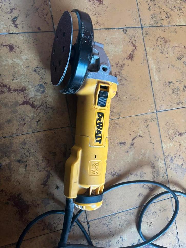 Meuleuse négociable, Bricolage & Construction, Outillage | Ponceuses, Comme neuf, Enlèvement