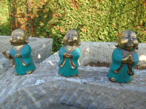 statue de 3 bouddha en bronze , lot de 3 pcs !, Maison & Meubles, Accessoires pour la Maison | Statues de Bouddha, Neuf, Enlèvement ou Envoi