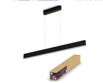Philips Hue Ensis Hanglamp - White and Color Ambiance - Zwar beschikbaar voor biedingen