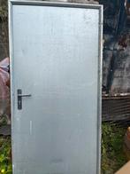 Porte de chantier ., Ophalen, Gebruikt, IJzer, Slot