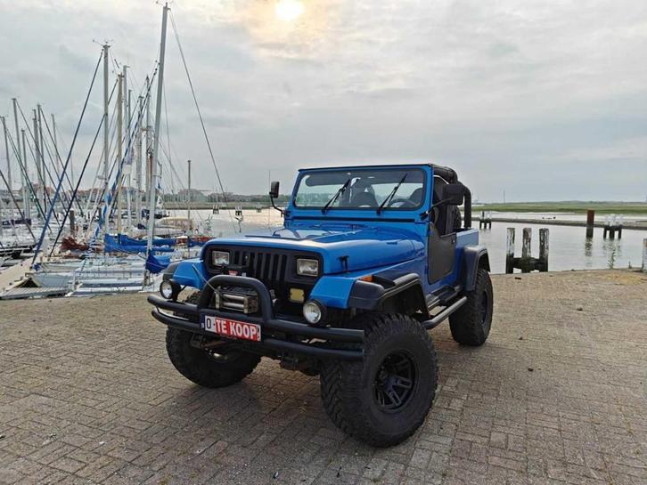1992 JEEP Wrangler Oldtimer, Auto's, Jeep, Bedrijf, Wrangler, Overige brandstoffen, Overige carrosserie, Gebruikt