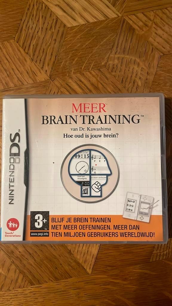 Dr. Kawashima's - Meer brain training, NDS, Games en Spelcomputers, Games | Nintendo DS, Zo goed als nieuw, Puzzel en Educatief