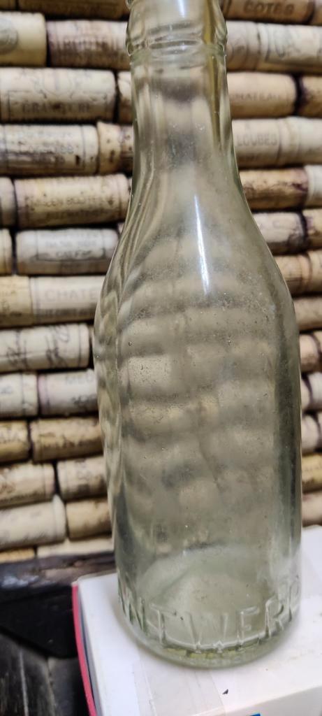 WO1 Belgisch flesje"Martin Antwerp", Verzamelen, Militaria | Algemeen, Ophalen of Verzenden