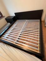 Ikea MALM zwart slaapkamer, Huis en Inrichting, Ophalen, Gebruikt, Tweepersoons