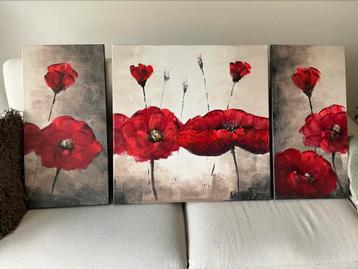 3 luik Poppies beschikbaar voor biedingen