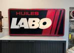 LABO olie oude reclame lichtbak, Verzamelen, Ophalen, Gebruikt, Lichtbak of (neon) lamp