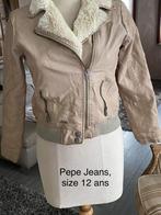 Veste en cuir Pepe jeans, Kleding | Dames, Pepe Jeans, Ophalen, Zo goed als nieuw, Maat 34 (XS) of kleiner