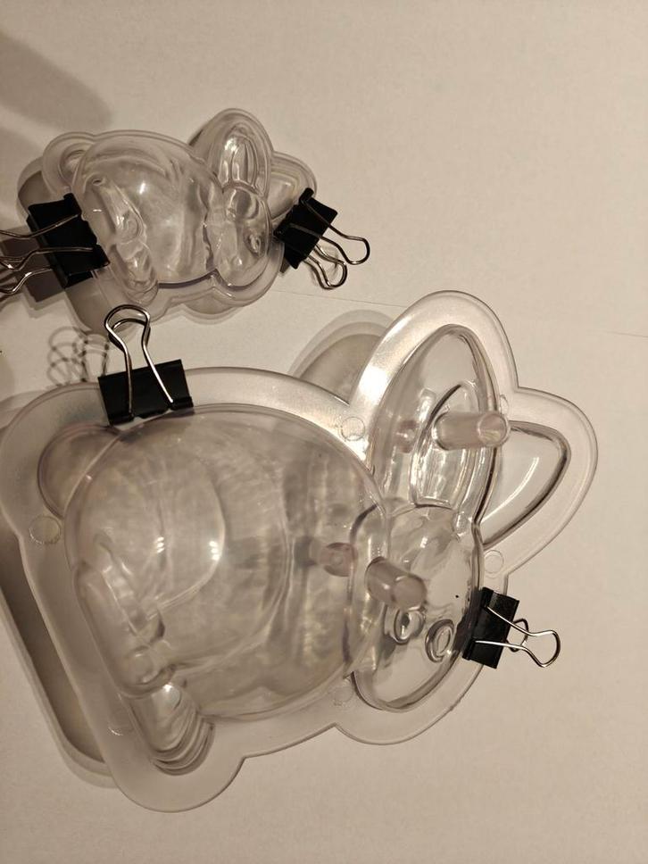 Nouveau moule à chocolat transparent — lapin 

Nouveau, Divers, Pâques, Enlèvement ou Envoi