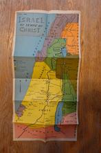 Oude kaart van Israël, Carte géographique, Utilisé, Enlèvement ou Envoi, Autres régions