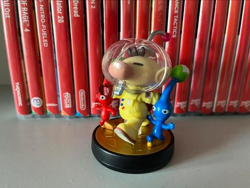 Amiibo Olimar N.44 (Super Smash Bros), Games en Spelcomputers, Games | Nintendo Wii U, Zo goed als nieuw, Ophalen of Verzenden