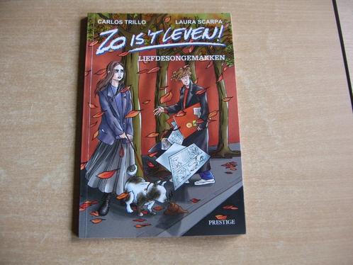 Zo is 't leven - Liefdesongemakken - 1e druk 2001., Boeken, Stripverhalen, Zo goed als nieuw, Eén stripboek, Ophalen of Verzenden