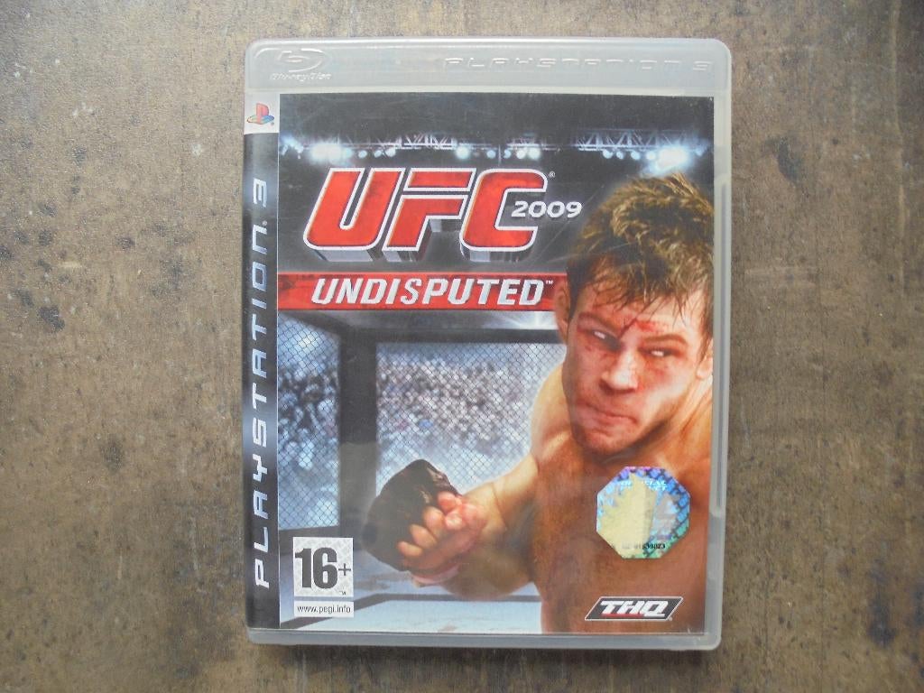 UFC 2009 Undisputed voor PS3 (zie foto's), Games en Spelcomputers, Games | Sony PlayStation 3, Gebruikt, Vechten, 2 spelers, Ophalen of Verzenden