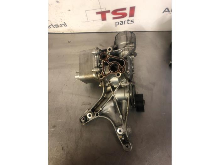 Boîtier filtre à huile d'un Volkswagen Tiguan, Volkswagen, -, 3 mois de garantie, Utilisé