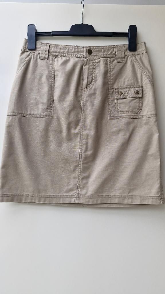 2 rokjes Columbia in katoen, Kleding | Dames, Sportkleding, Zo goed als nieuw, Overige typen, Maat 36 (S), Bruin, Ophalen of Verzenden