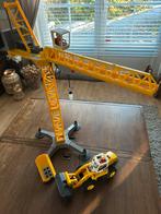 Playmobil kraan draadloze afstandsbediening en graafmachine, Kinderen en Baby's, Ophalen of Verzenden, Gebruikt
