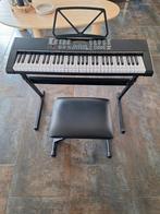 KB5 Keyboard (key lighting) (piano) + krukje, Ophalen, Zo goed als nieuw